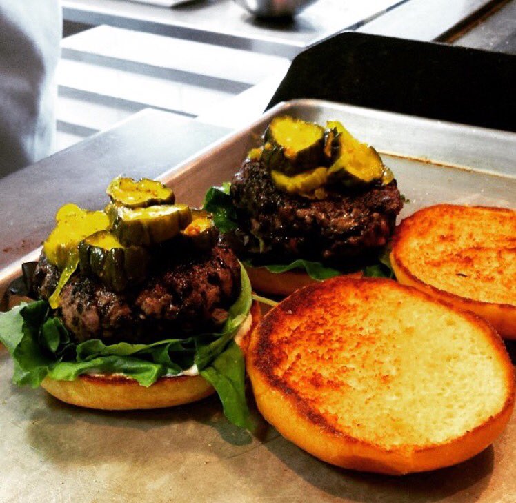 We will be serving the Casanova Burger this Wednesday @thesidecarbar 🍔 #drexelfoodlab #burgers #sidecarbar #foodies