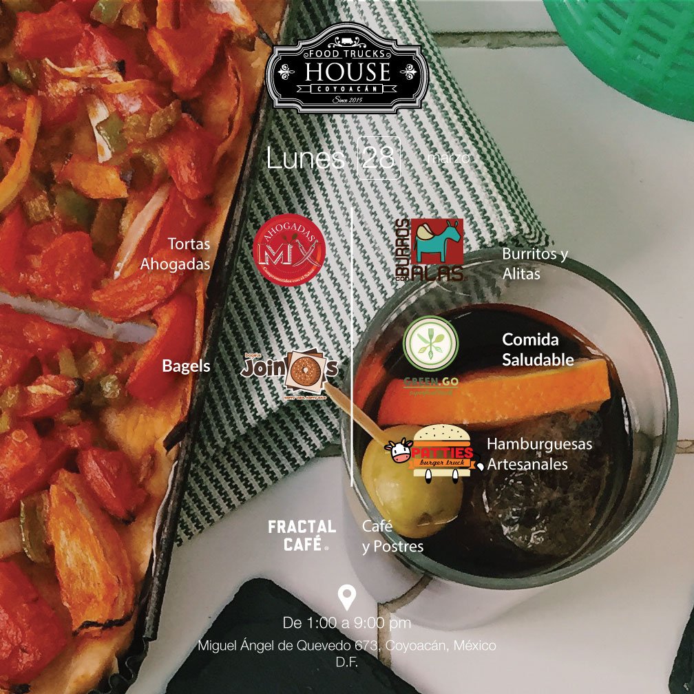 #QuieroMasVacacionesPara seguir comiendo delicioso!

Hoy de 1 a 9 p.m.