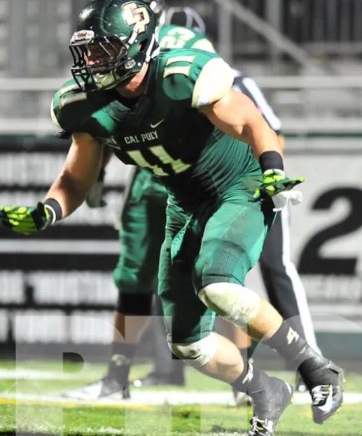 Josh Brown On Twitter Cal Poly Nfl Pro Day 11 Lb Burton