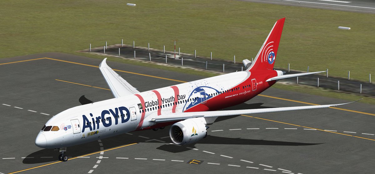 AirGYD's tweet photo. @adventistworlda This is the new #Adventist #GlobalYouthDay #Dreamliner... https://t.co/C5wR9aUYww