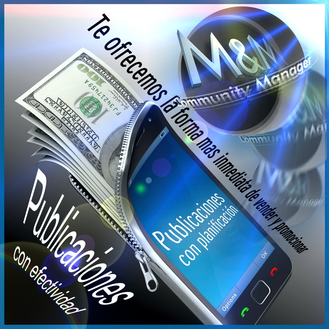 Te ofrecemos la forma más inmediata de vender y promocionar! communitymanagermym@gmail.com