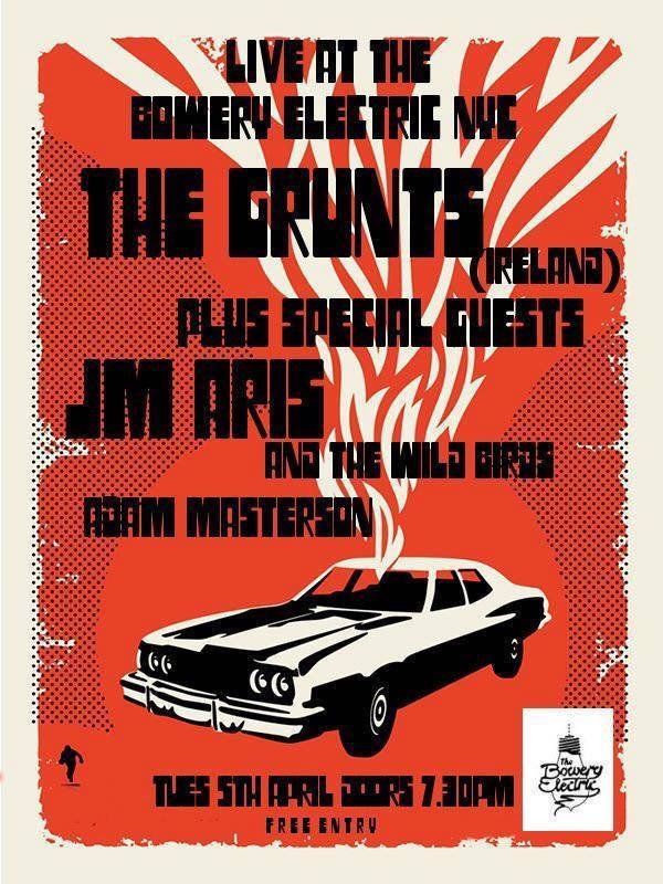 STBands's tweet image. LIVE MUSIC 4-5-16 Mark your calendar for New York ! @thegrunts @ @boweryelectric - seethebands.today/events-detail/… #KLMAlive