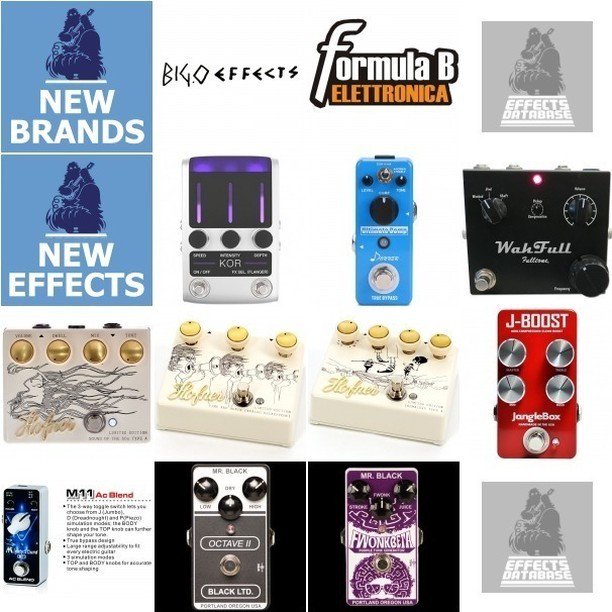 EffectsDatabase's tweet photo. Last week I added 2 new brands and 10 new pedals! https://t.co/oqXQnKFSKx #effectsdataba… https://t.co/Y6TWjua2mU https://t.co/LX9JFlb0bC