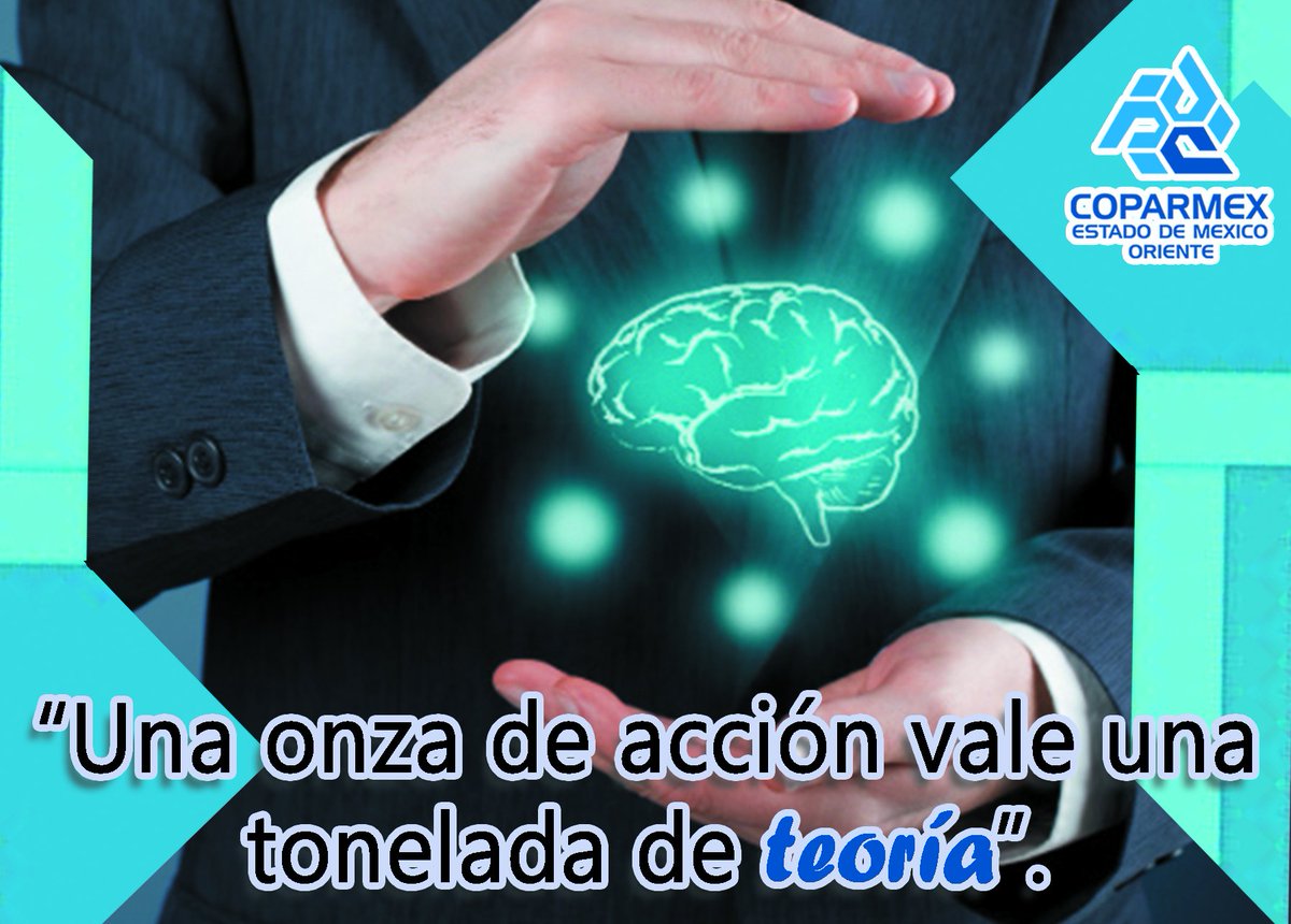 COPARMEXEDOMEX's tweet photo. Tener la teoría es bueno, pero tener la practica y experiencia siempre es mejor.
#FelizLunes #CoparmexInspira https://t.co/f8hjnEKSXw