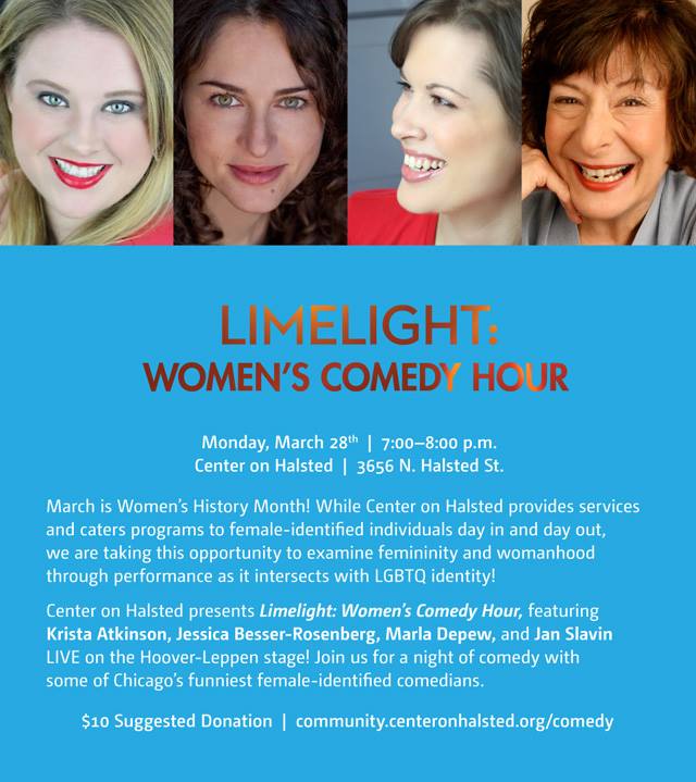 theLstop_Chi's tweet image. Tonight at @CenteronHalsted @MarlaDepew @funnylady419 @JDAcomedy #womens #comedy
bit.ly/1RKGo0w