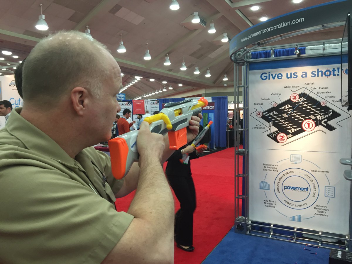 Pavement_Corp's tweet photo. Our booth was a big HIT at #NFMT16! Thanks to all who gave us a SHOT! https://t.co/XUPldynJLa https://t.co/OYSfFqkqFd