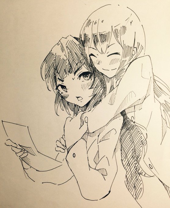 落書きー。
たまに描く。シュタインズゲートゼロの比屋定真帆と牧瀬紅莉栖ー。 
