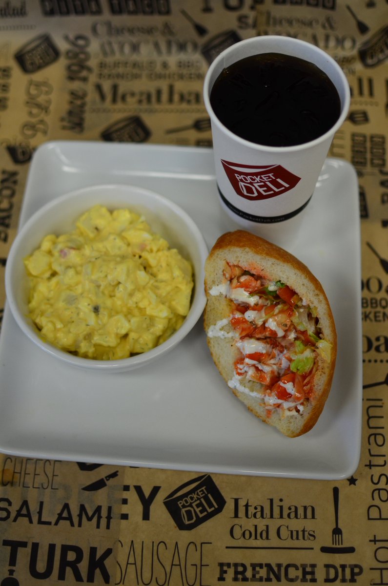 pocketdeli's tweet photo. #MeetOurMenu Pocket Pairs. Customize your meal with a mini pocket, soup, salad or side: https://t.co/wNcIgXogWP https://t.co/iEsZs1uQPN