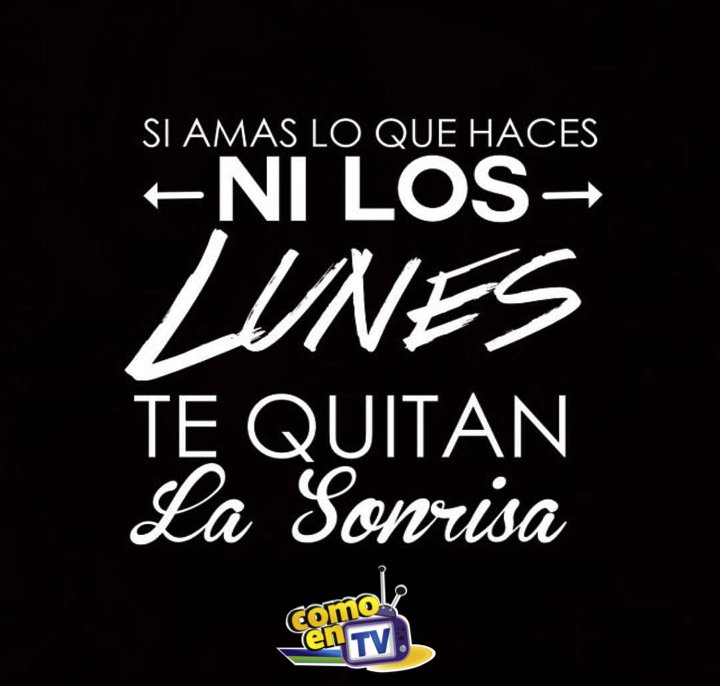 comoentv_'s tweet photo. #FelizLunes  #ComoEnTv https://t.co/FtEifteqdU