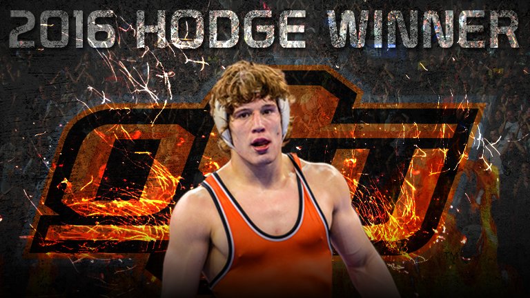 Ladies and Gentleman your 2016 Dan Hodge Trophy Winner, Alex Dieringer! goo.gl/bNirbV