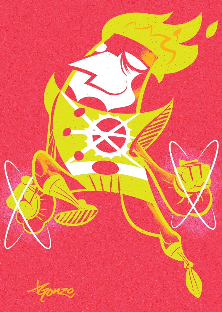 #Firestorm Doodle colored
#UPA #DCComics