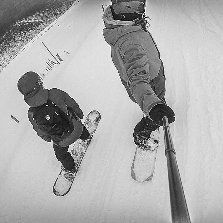 #husbandandwifeteam #BackCorries #Scotland #backcountry #snowboarding 😊✌🏼️