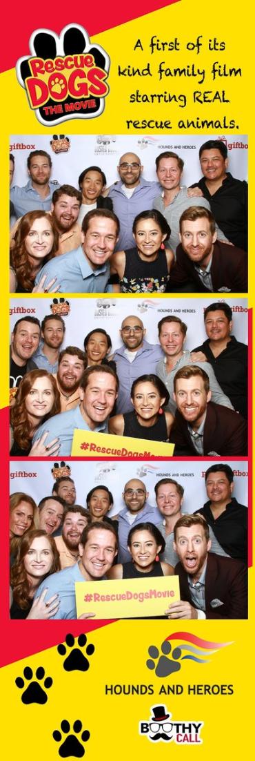 petsittingology's tweet photo. RT @BoothyCallLA: Had an awesome time rockin' the #boothycall at the premiere! #AdoptDontShop @houndsandheroes https://t.co/w8fqoNtYit