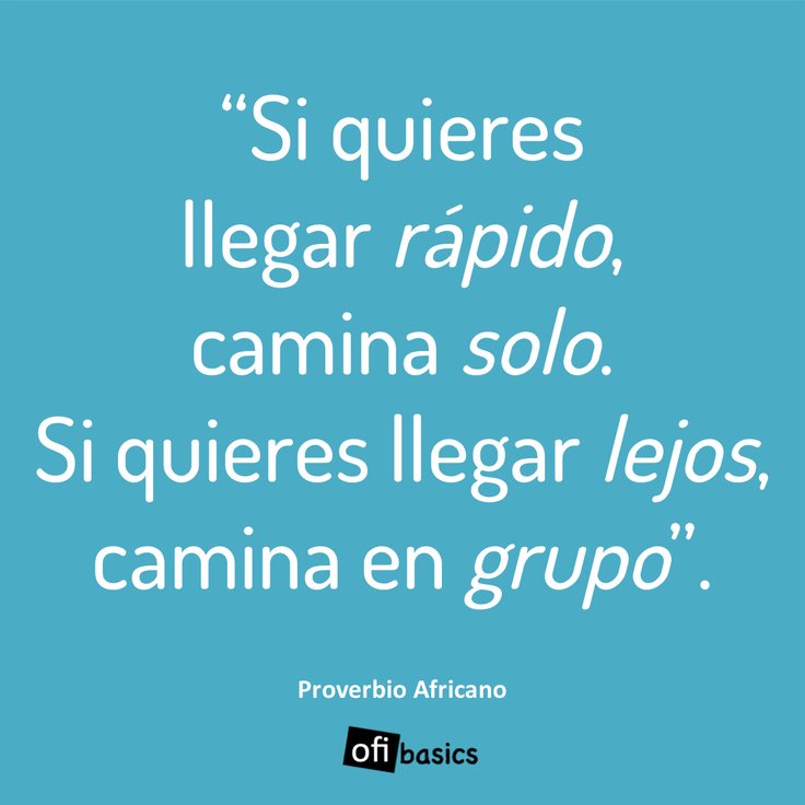 _LeaderBusiness's tweet image. Si quieres llegar rápido, camina solo. Si quieres llegar lejos, camina en grupo. #ProverbioAfricano