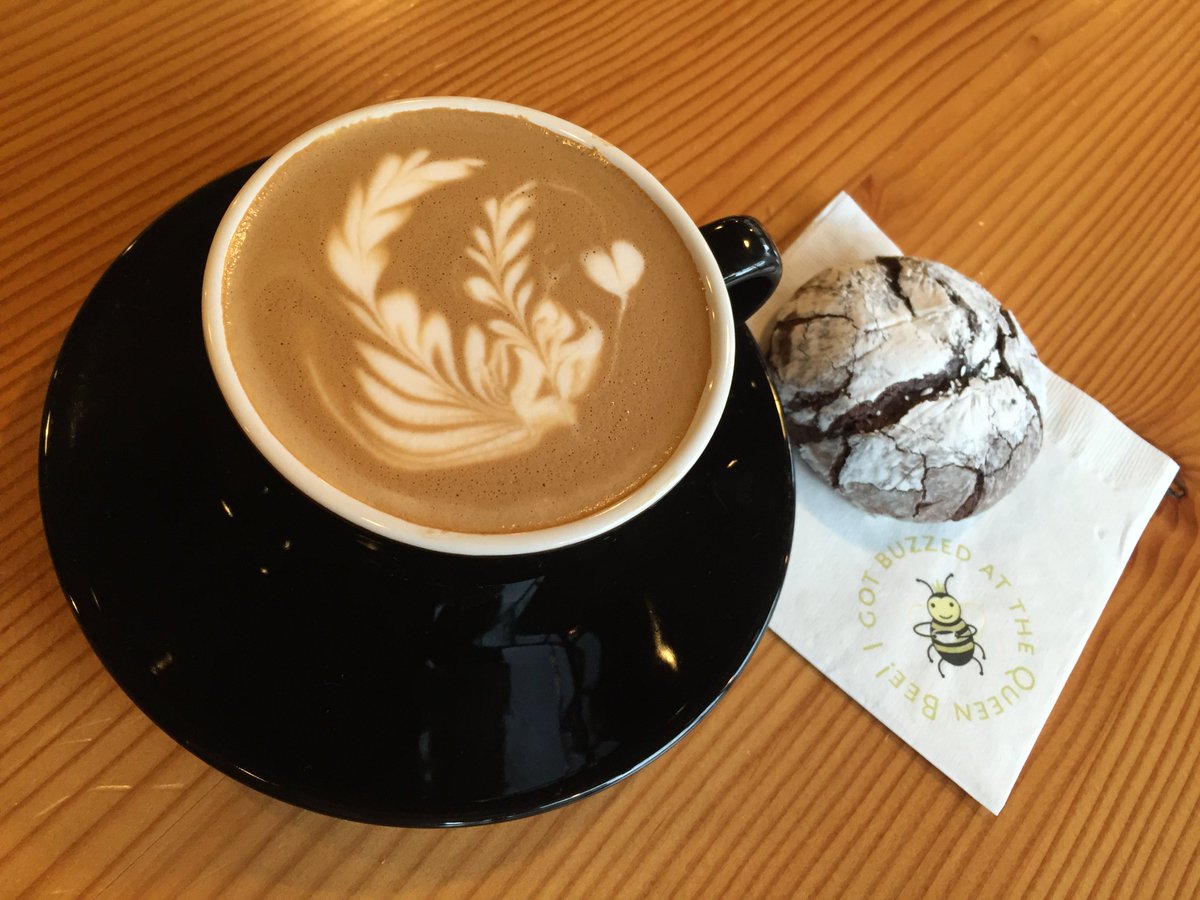 Try our new drink special: Lavender Mocha! All pastries are 50% off after 2pm everyday at both locations.