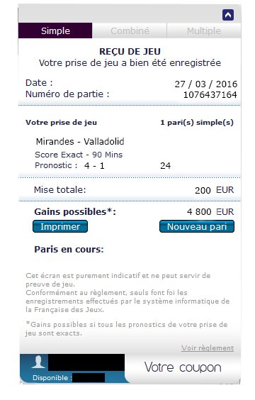 PronosExact tweet picture