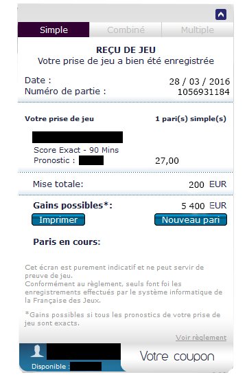 PronosExact tweet picture