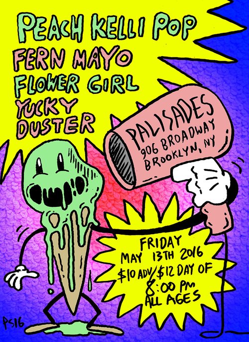 PalisadesBK's tweet photo. #1weektill

@peach_kelli_pop
@fernmayo4ever
@FLOWERGRRR
Yucky Duster

Fri, May 13th
Tix: https://t.co/3olvfu8XtC https://t.co/NHFypyg9FB