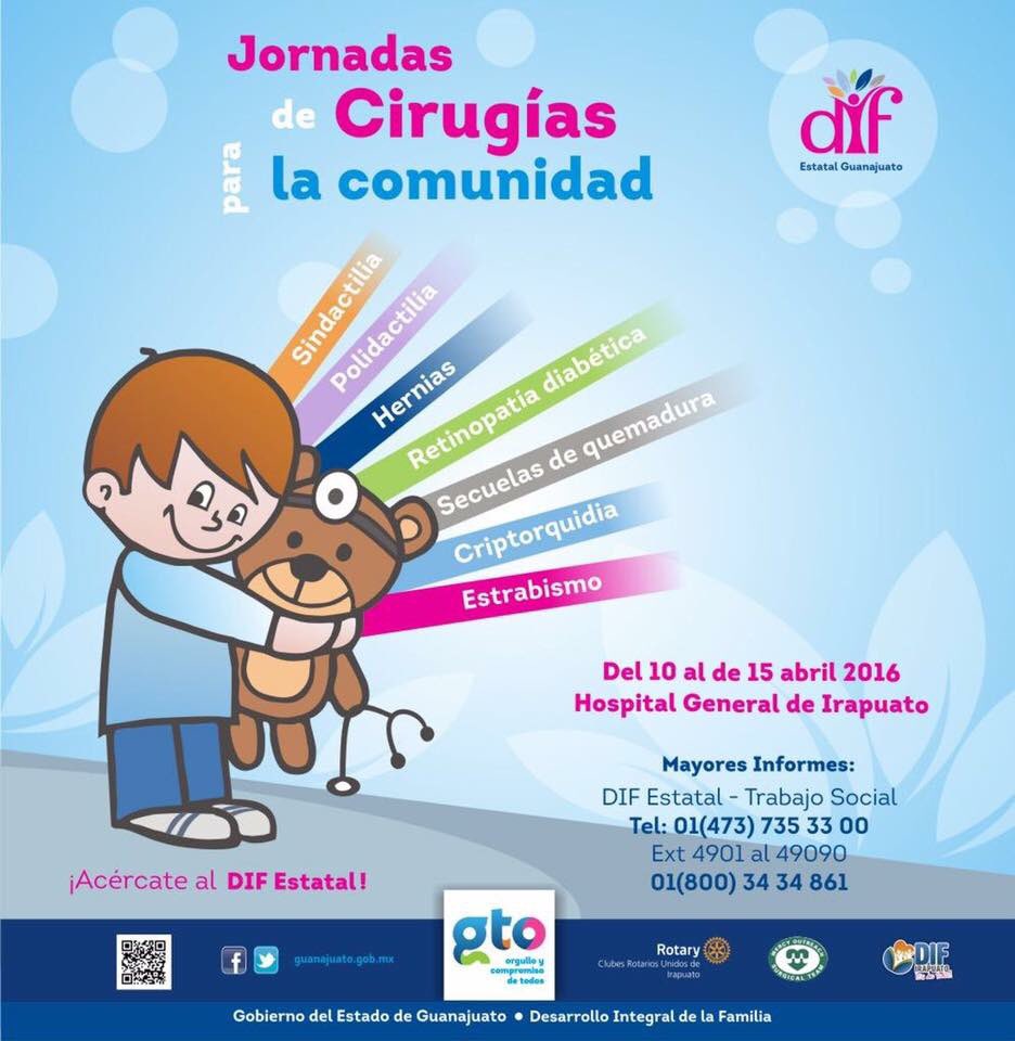 IsaOrtizDIF's tweet photo. Ayúdanos a encontrar a más personas para cambiar su vida con la #JornadaDeCirugías en #Irapuato. https://t.co/0ES4n6TxXV