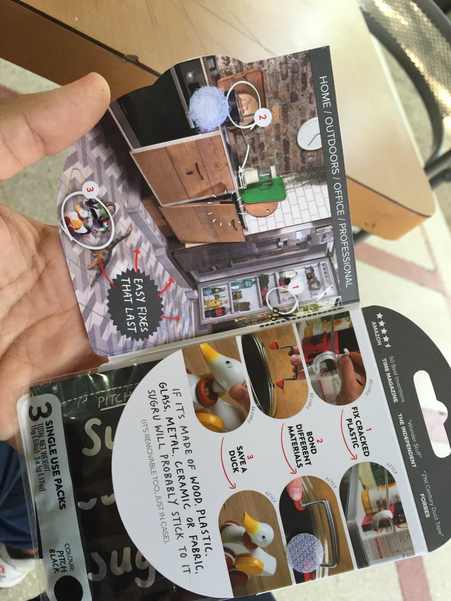 iMichelle89's tweet photo. The best thing EVEEEEE @sugru #fixthatthing probably the most cool bday gift ever hahaha 😂💁🏽 https://t.co/EvITzthUA0