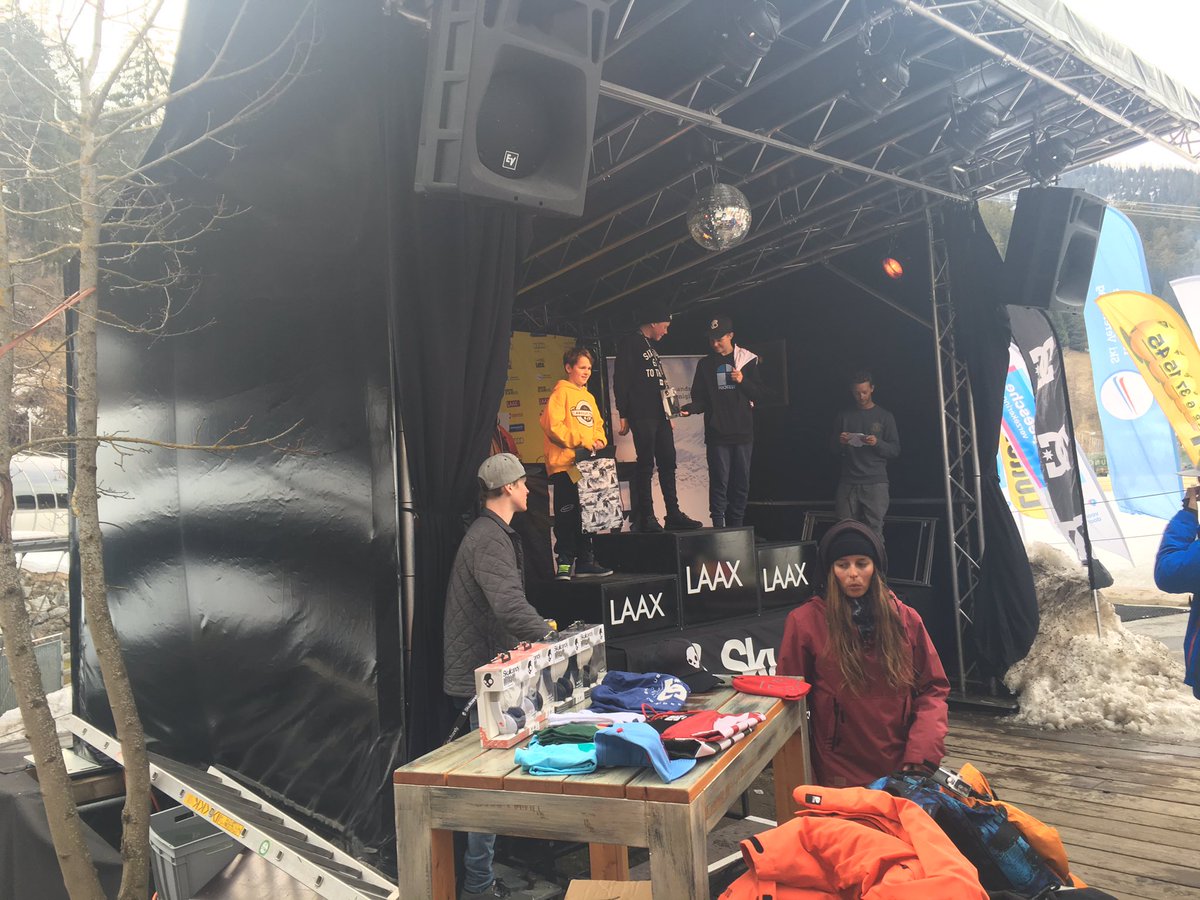 1e place railbattle. @LAAX_resort <a href="/686/">686 Technical Apparel</a> <a href="/BataleonBoards/">Bataleon Snowboards</a> @NLTEAVYNA <a href="/plus31kleding/">PLUS31KLEDING</a> @sportkousen