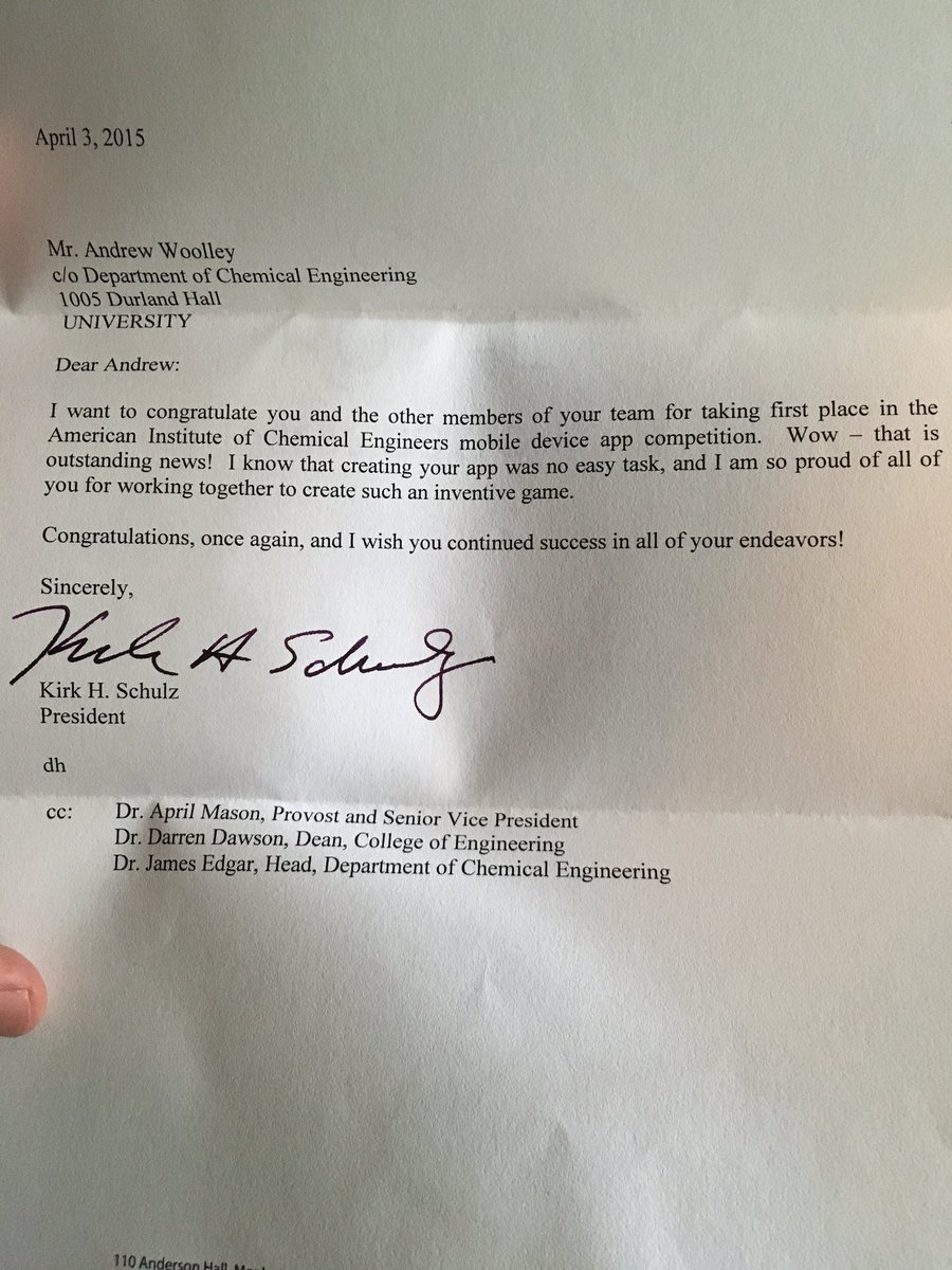 wmammoth61's tweet photo. @kstate_pres You sent me this letter a year ago. Thank you for everything you've done for K-State. U will be missed. https://t.co/AMWrGuMLG8