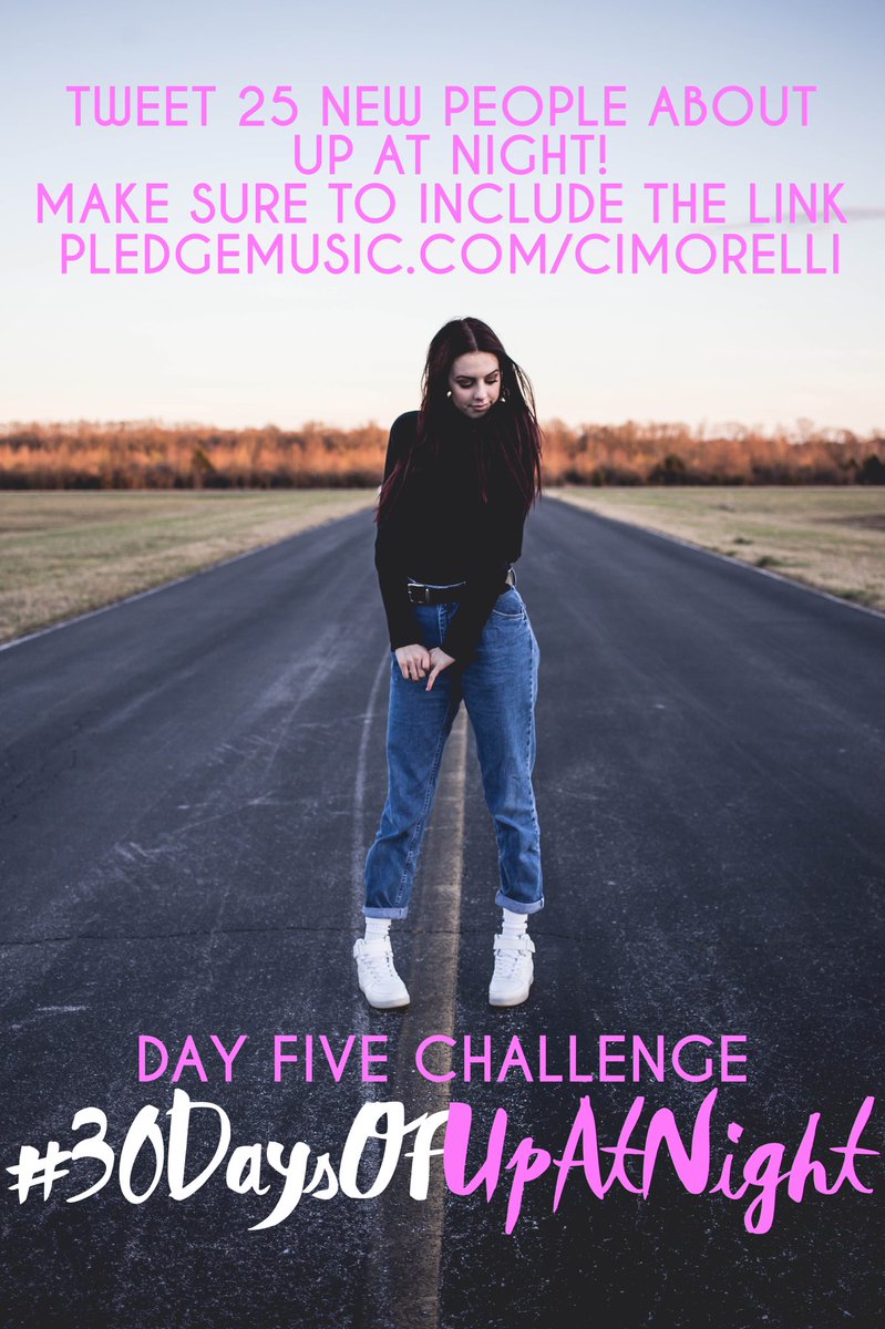 Cimorelliband's tweet image. DAY FIVE OF #30DaysOfUpAtNight 
RT FOR A FOLLOW AND TO SPREAD THE WORD!!