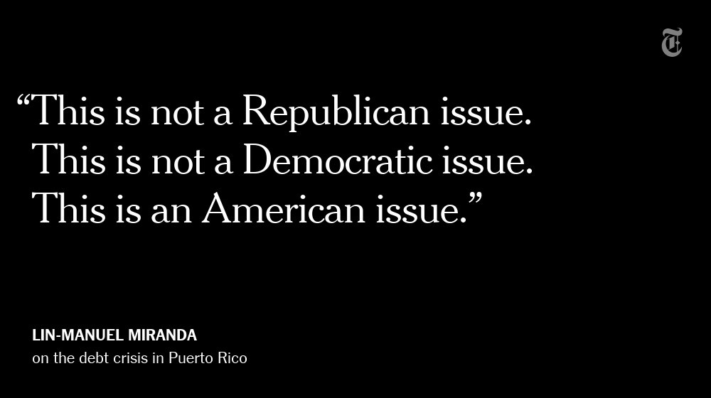 nytimes's tweet photo. Lin-Manuel Miranda: Give Puerto Rico its chance to thrive https://t.co/zJ885R4bKo via @nytopinion https://t.co/P1Og5887aj