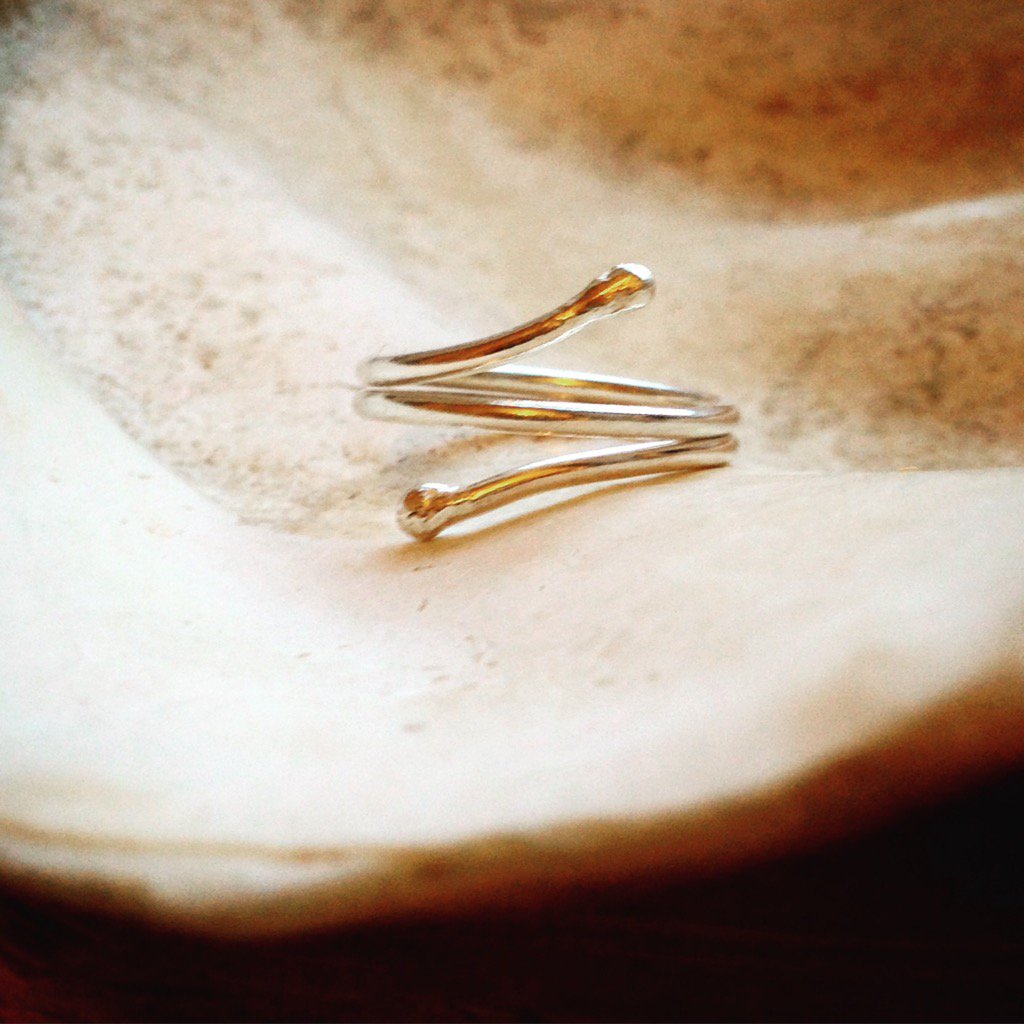 PiperJewellery's tweet photo. An oldie but a goodie! Triple twirl ring £25 😊 #jewellery #handmadejewellery #shoplocalwales #craftbuzz https://t.co/kEqKAXk7NP