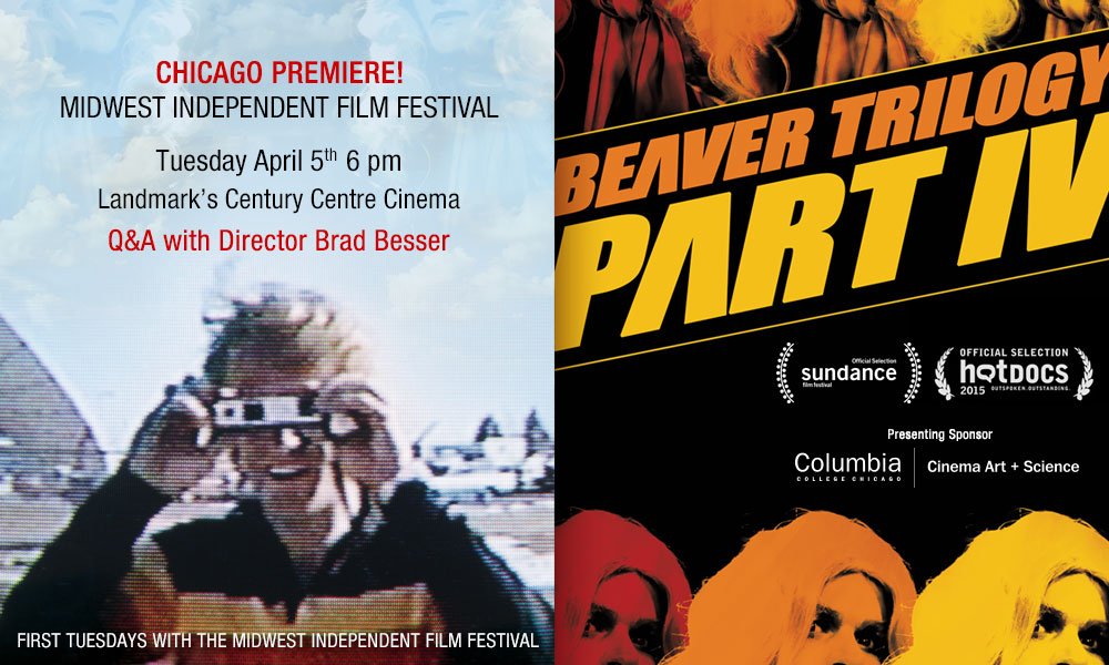 midwestfilm's tweet photo. The #Chicago Premiere of #Sundance hit BEAVER TRILOGY PART IV coming up Tues April 5! https://t.co/P9S4jlisPL https://t.co/ltPlEBLPqd