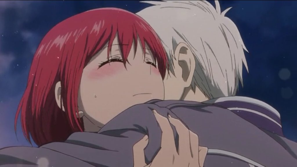 リンゴ ゼン白勢 演出に本当泣きました ああーもぉぉ幸せになりやがれぇぇ ちょっとキスシーン は白雪ちゃんがエ かったし首元のキスの音に これが変態 Akagami Anime 赤髪の白雪姫 T Co Uxijfpcao4