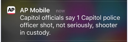 White House, Capitol on lockdown - shots fired, cop hit