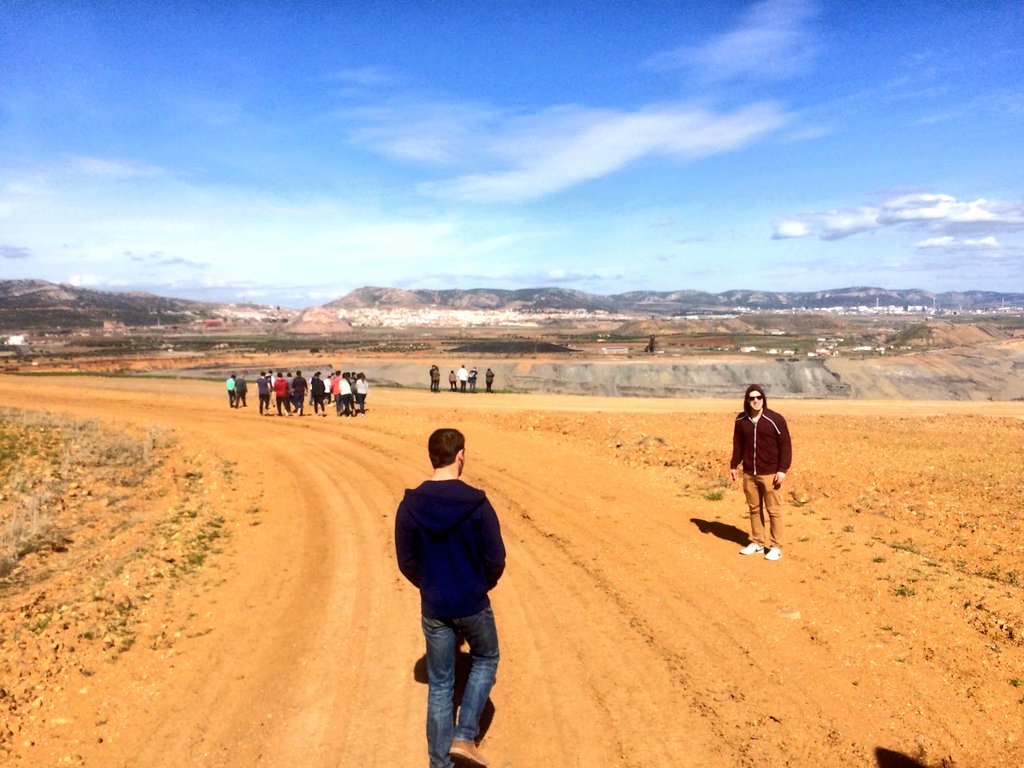minasenergiaupm's tweet photo. #Alumnos #Grados #GITM #GIG #GIRECE @minasenergiaupm @La_UPM visitan #Mina Emma #hulla #Puertollano @endesainforma https://t.co/AWNci0TjeY