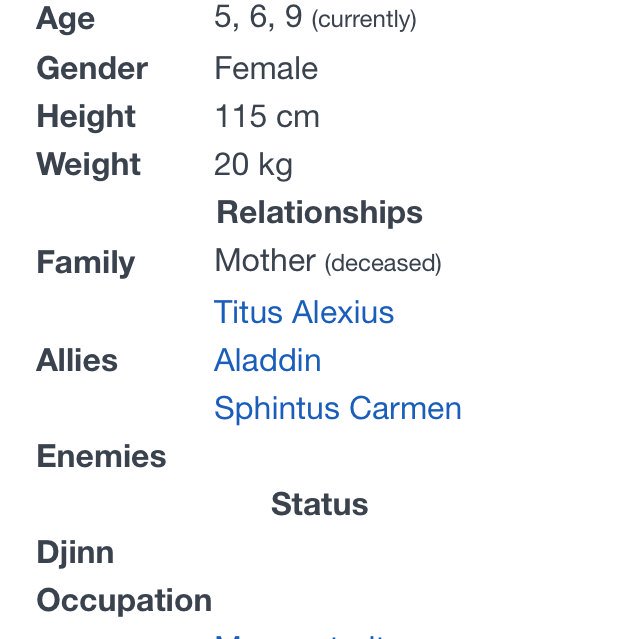 || Trying to brush up on Marga info and I read this as "Mother: Titus Alexius"

O K A Y