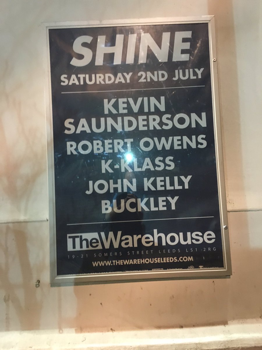 Shine_Promo's tweet photo. If you didn't manage to get down to @Warehouse_Leeds last night you won't have seen these 😮! #Shine #Leeds https://t.co/xLmRYwQrcI