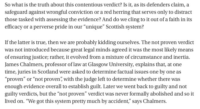 LawLoreNS's tweet image. The #legalhistory of #notproven via @TheScotsman scotsman.com/news/insight-t… #history #law