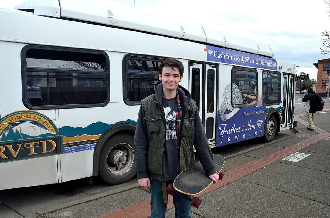 RVTD keeps our community on the go! Phoenix High School student, Josiah, relies on RVTD to get to school.