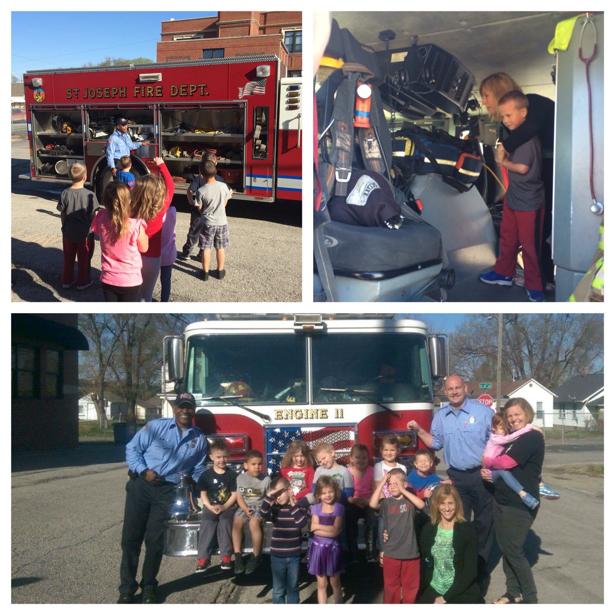 Thanks to the Saint Joseph, MO Fire Department for investing in our learning today!! <a href="/StJosephSchools/">St. Joseph School District</a>