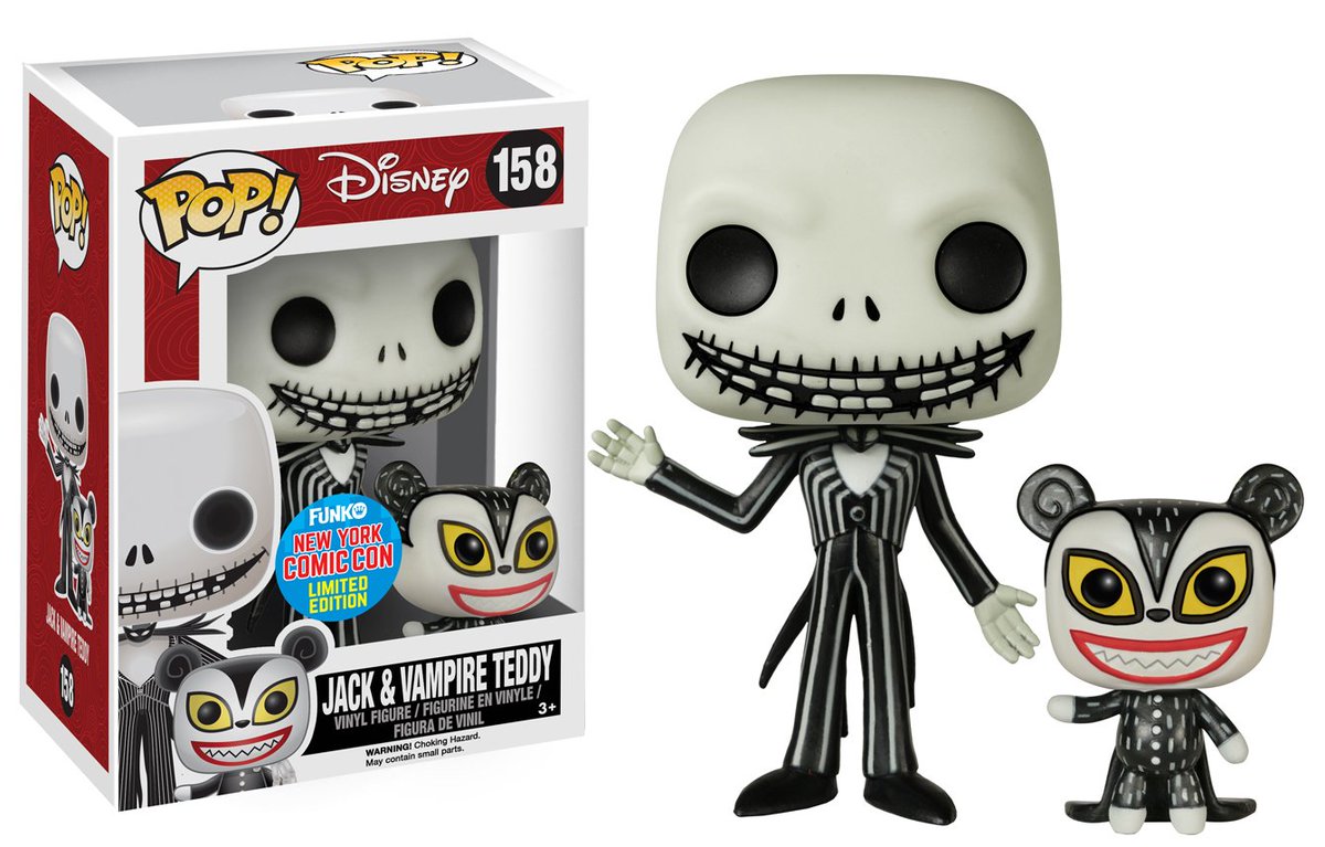 OriginalFunko's tweet image. RT &amp;amp; follow @OriginalFunko for the chance to win an #NYCC 2015 exclusive Jack &amp;amp; Vampire Teddy Pop!