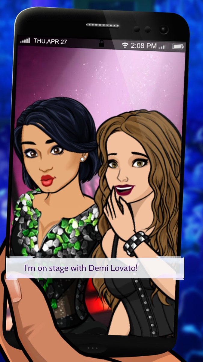 elortodeharry's tweet photo. I got a photo on stage with Demi Lovato! #episode #demipathtofame https://t.co/52HdXEfPzL https://t.co/GcYXTSMReu