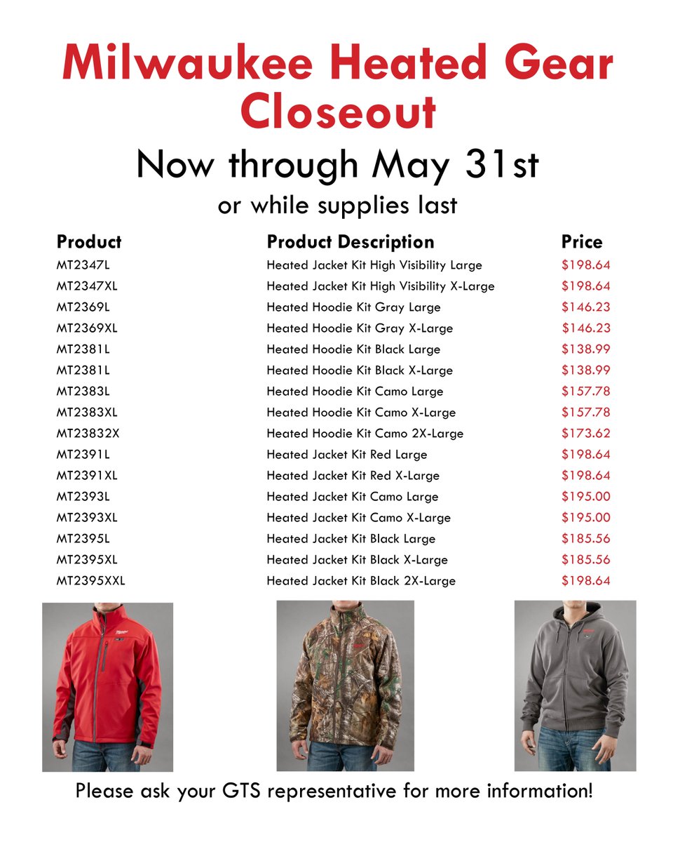 Get yours while supplies last!