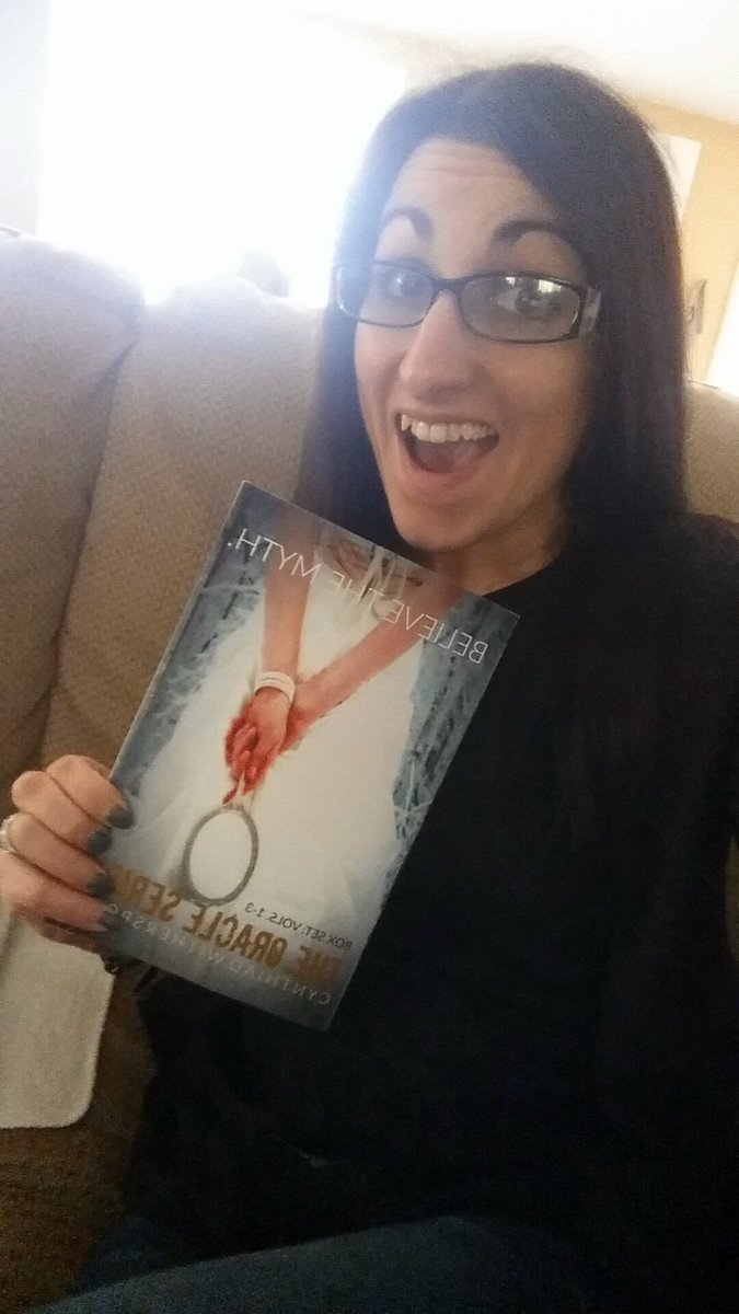 BookNerd26's tweet photo. Best day ever! #booklove #oracleseries #GreekMythology #Bestbookeverwritten   @cdwitherspoon https://t.co/HggDiaeCVT