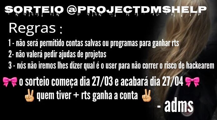 hsdvoid's tweet image. 💫 eu sigo o @projectdmshelp e quero ganhar a conta com 3K + 50 DMs raras. 💫 

#EuQueroGanharProjectoDmsHelp