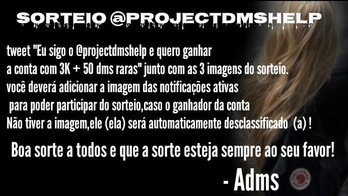 hsdvoid's tweet image. 💫 eu sigo o @projectdmshelp e quero ganhar a conta com 3K + 50 DMs raras. 💫 

#EuQueroGanharProjectoDmsHelp