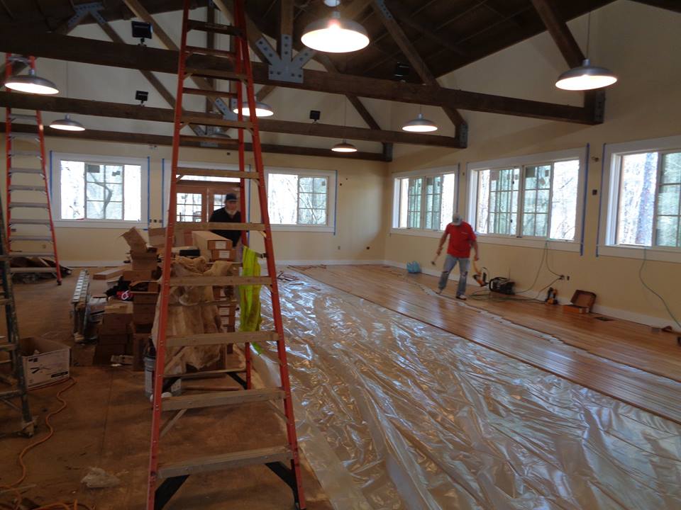 Millstone4HCamp's tweet photo. Here's a sneak peek of the interior of the Cole Foundation Auditorium! https://t.co/8eFVKkMJYj