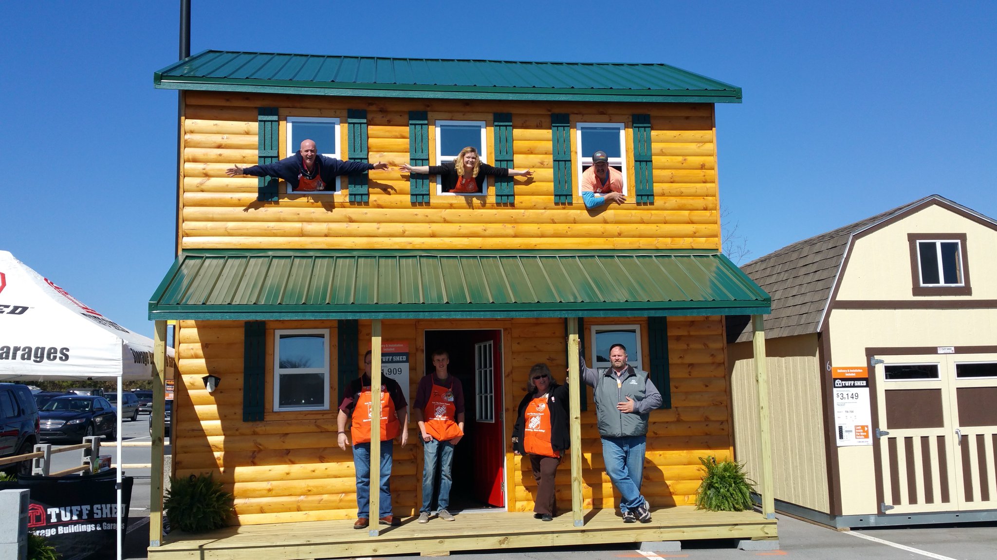 Mike Casey on Twitter: "Tuff @tuffshed Shed Two Story 