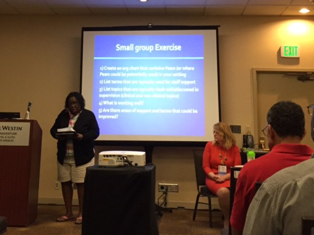 Resources4HD's tweet photo. RHD's Stacy Olsen & Tracey Cryer presented our supported housing model at Housing 1st Partners Conference #HFPC2016 https://t.co/Awd801EFeH