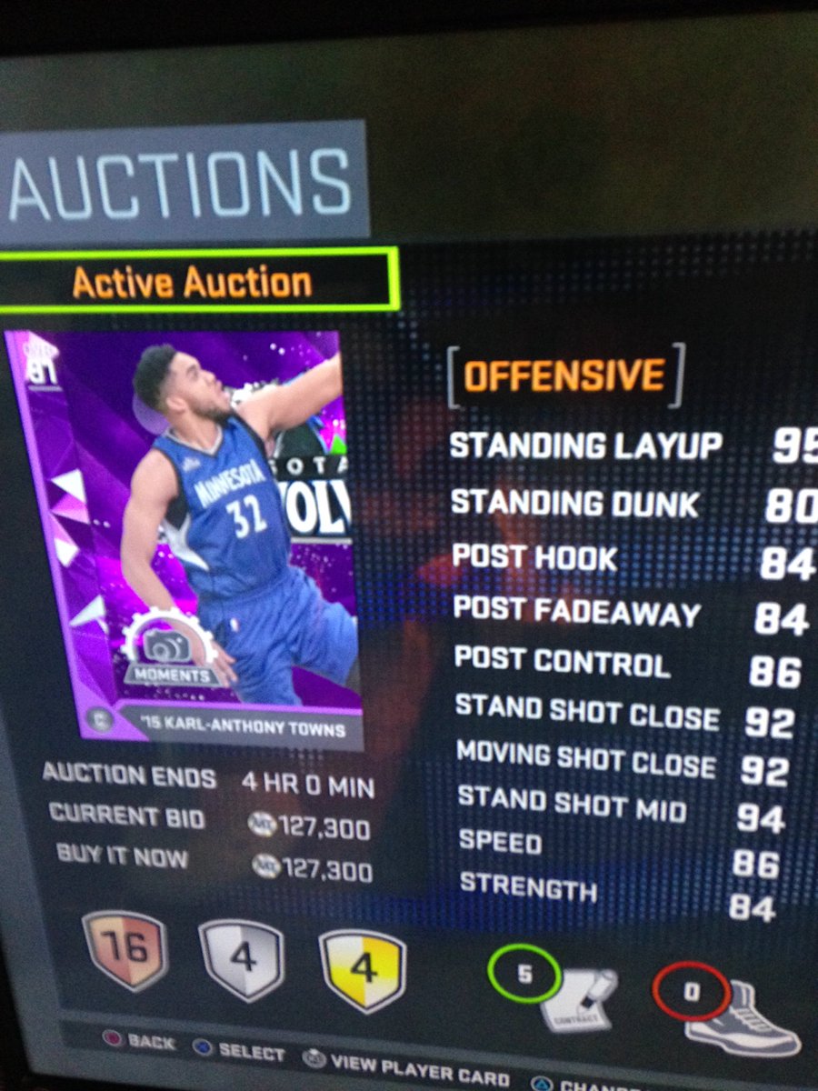unknwnrazor's tweet photo. Cheapest up on PS4, GO COP! @2kHouse @2kAuctions @Nba2kWagers @2KExchange @Retweets2K @NBA2KUniversal @2khookup https://t.co/kCQwCxz5a6