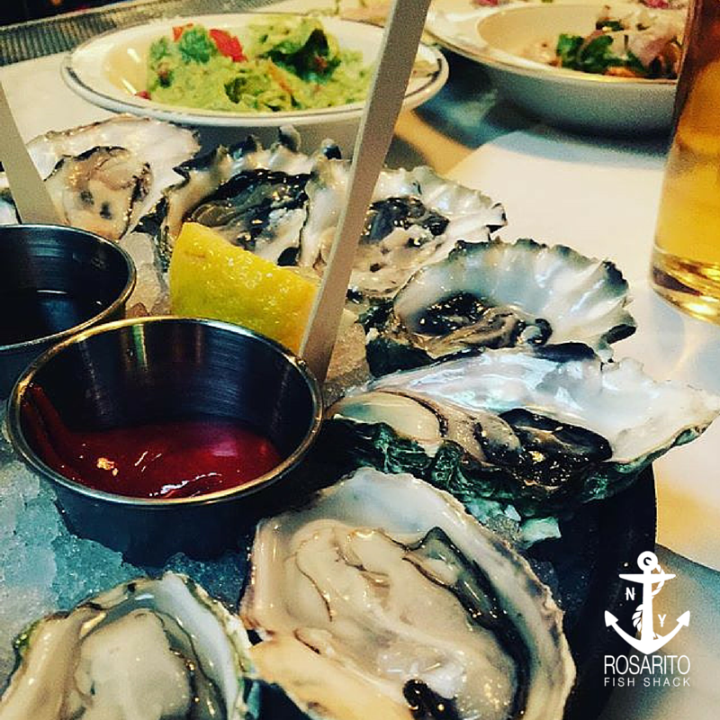 "Oh this. They're no biggie. I mean if you consider the freshest oysters on a half shell no biggie." credit:<a href="/juliang/">Julian Garcia</a>
