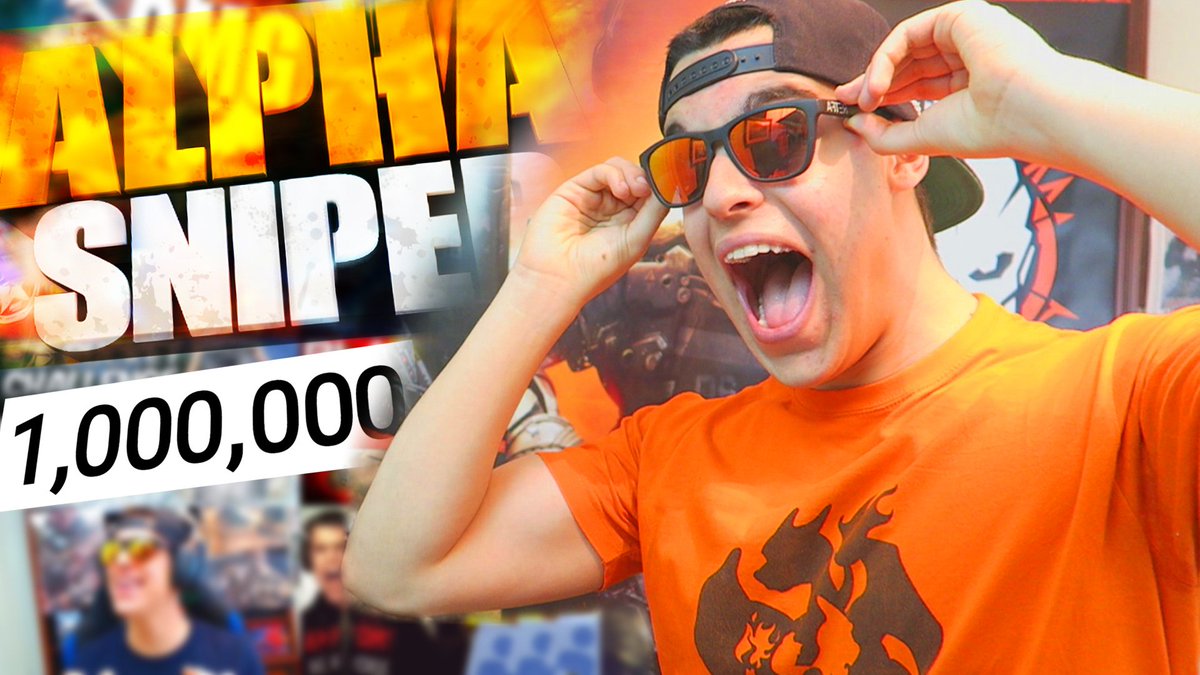 Alphasniper97's tweet photo. 🔥 NEW EPIC VIDEO!! 🔥
🎊 1.000.000 🎊
MUCHAS GRACIAS a TODOS!! 😘
▶ Esto se MERECE UN MEGA RT!! 😘 https://t.co/SAACGp3YGY